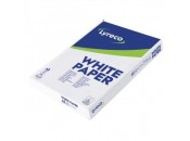 kancelářský papír, stretch folie, transparent páska